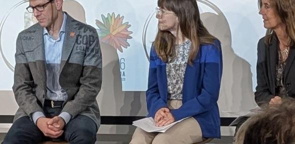 Panel members from CCI and CISL discuss the upcoming COP16