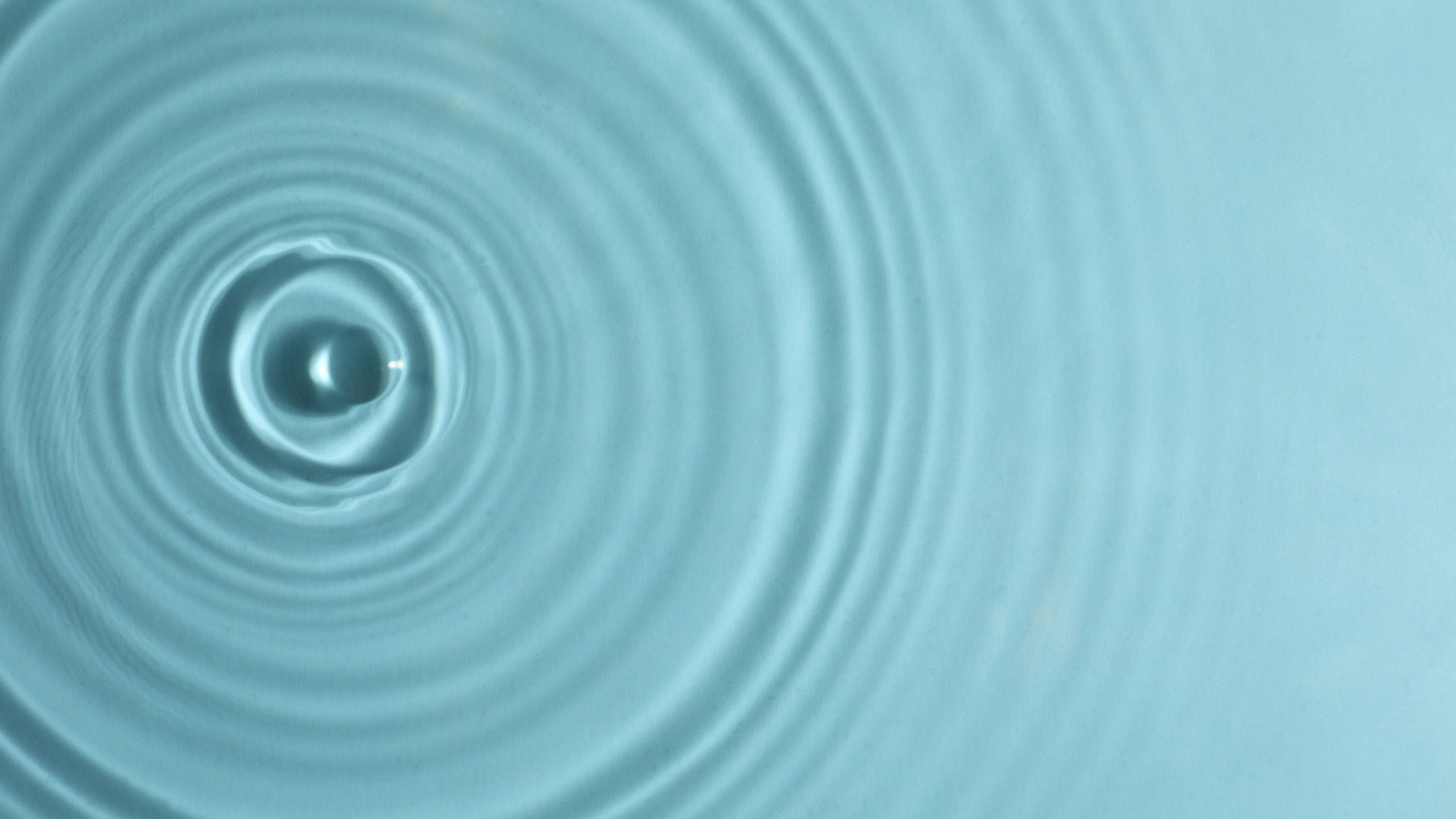Ripples in water